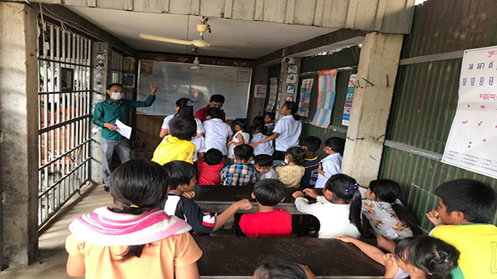 Phnom Penh Dangkor Dumpsite Schule